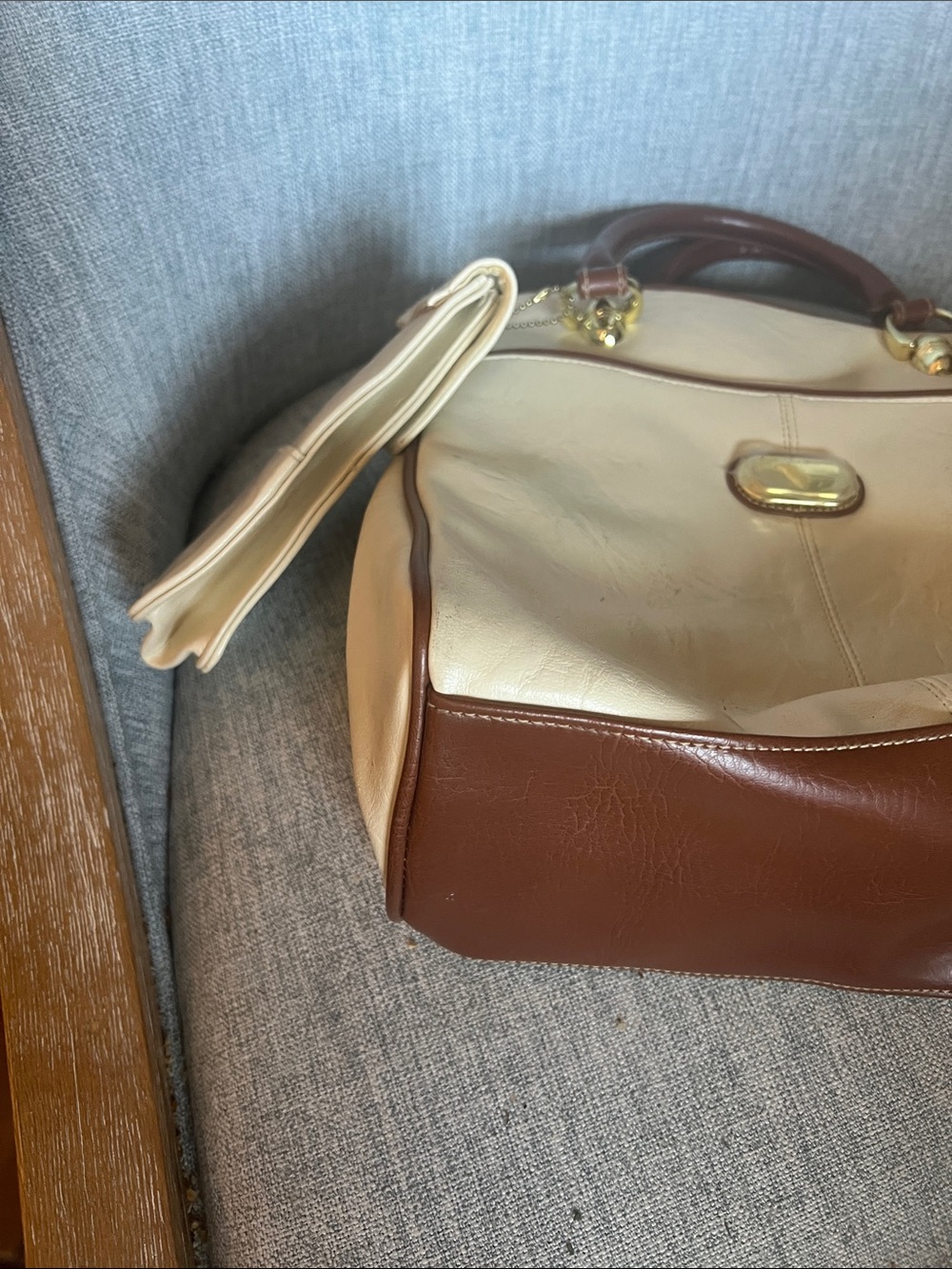 VINTAGE DELLA PRIMA HANDBAG - Picture 3 of 8
